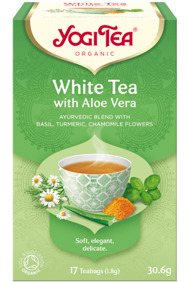 Produse Bio - Yogi Tea Bio Ceai alb cu aloe vera 1,8g x 17pl, 30,6g, epastila.ro