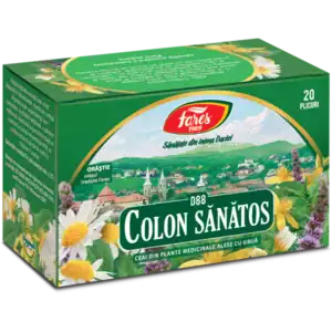Produse Naturale - Colon Sanatos x 20 doze (D88) ceai Fares, epastila.ro