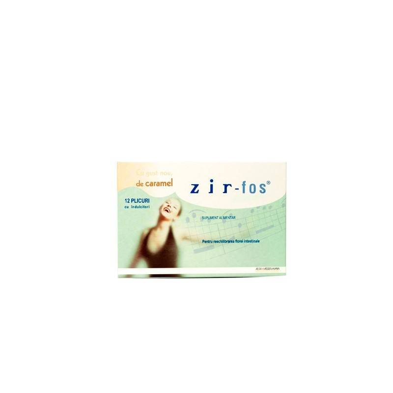 Digestie sănătoasă - ZirFos x12 plicuri, epastila.ro