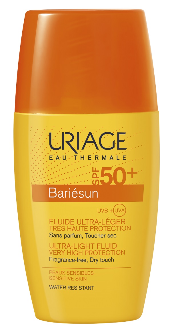 Protecție solară - Uriage Bariesun SPF50+ fluid lejer protectie solara 30ml, epastila.ro