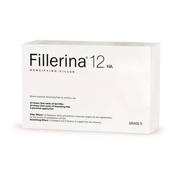 Lifting și antirid - Fillerina 12HA Densifying Filler grad 5 tratament intensiv antirid x 14 doze, epastila.ro