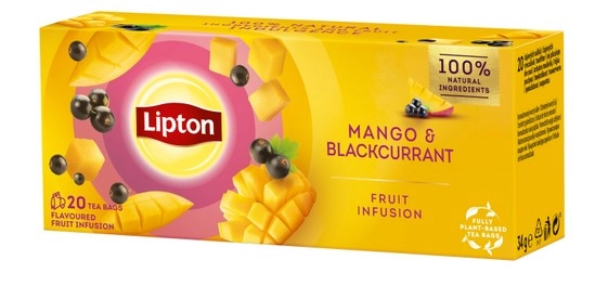 Stare de bine - Lipton ceai de fructe (mango si coacaze) 20 plicuri, epastila.ro
