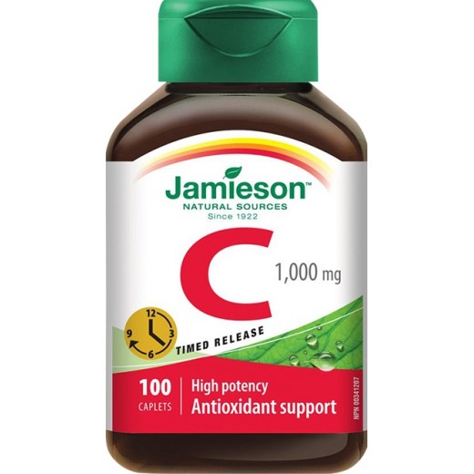 Deficiențe diverse - Vitamina C 1000mg x 100 cp, Jamieson , epastila.ro