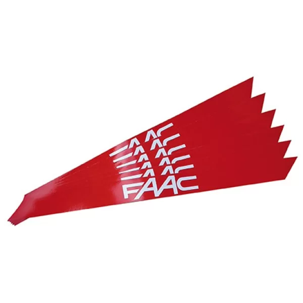 ACCESORII COMUNE - 6 STICKERS - Kit 6 stickere cu brand FAAC, https:b2b.sielinvest.ro