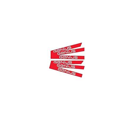 BARIERE AUTO - 6 STICKERS - Kit 6 stickere cu brand GENIUS, https:b2b.sielinvest.ro