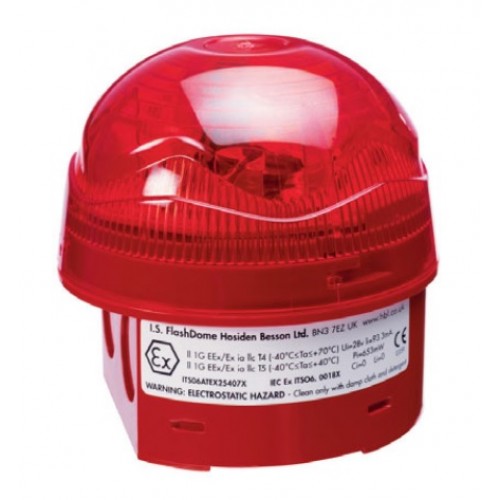 ANTIINCENDIU - Lampa tip Flash de culoare rosie ATEX, cu LED-uri, https:b2b.sielinvest.ro