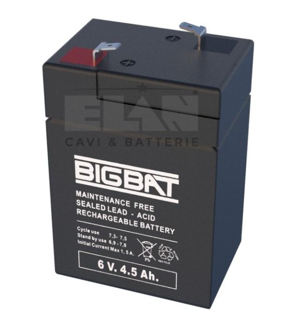 SURSE ALIMENTARE - ACUMULATOR  6V, 4.5Ah, https:b2b.sielinvest.ro