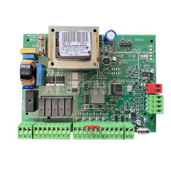 AUTOMATIZARI - BRAIN 17 - Controller pentru porti batante, compatibil cu actuatoare de 230V. Suporta receptoare radio 433 sau 868 MHz cu conector cu 3 pini, https:b2b.sielinvest.ro