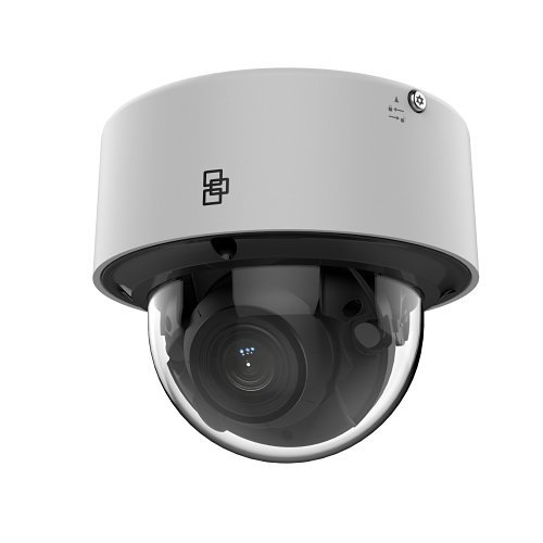 DOME IP - Camera de interior TruVision IP Dome, H.265, 4MP, obiectiv motorizat de 2,8-12 mm, WDR, D/N real, 30 m IR, Audio, Alarmă, BNC, slot micro SD/SHDC, Inteligenta, PoE (802.3- af) /12VDC, interior, IK10, https:b2b.sielinvest.ro