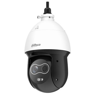 SPEED DOME IP - Camera PTZ termic dublu, rezoluție 4MP / 256×192, optică 12mm / 10mm , IR 35mt, IVS , 12Vdc/PoE+, https:b2b.sielinvest.ro