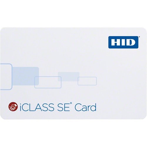 CONTROL ACCES - Card HID  iCLASS 2k SE, SIO programat, lucios față și spate, potrivire secvențială codificată/imprimată (inkjet), fără slot, indicatori de slot vertical, alb, https:b2b.sielinvest.ro