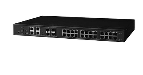 SWITCH-URI - Switch cu management incorporat, 24 Porturi 10/100/1000Tx, 4 Porturi 10/100/1000Tx sau 100/1000Fx SFP Combo, 1U 19inch Rack Mount, https:b2b.sielinvest.ro