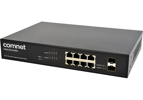 SWITCH-URI - Switch cu management incorporat, 8 Porturi 10/100/1000Tx + 2 Port 100/1000Fx SFP, 1U 19inch Rack Mount, https:b2b.sielinvest.ro