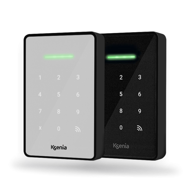 TASTATURI - Ergo-X, tastatura de exterior cu membrana, cablu de 2m (8x0.22mm), 2 terminale I/O (OC 500 mA max.) Cititor RFID, buzzer multi-ton  tampe, neagra, https:b2b.sielinvest.ro