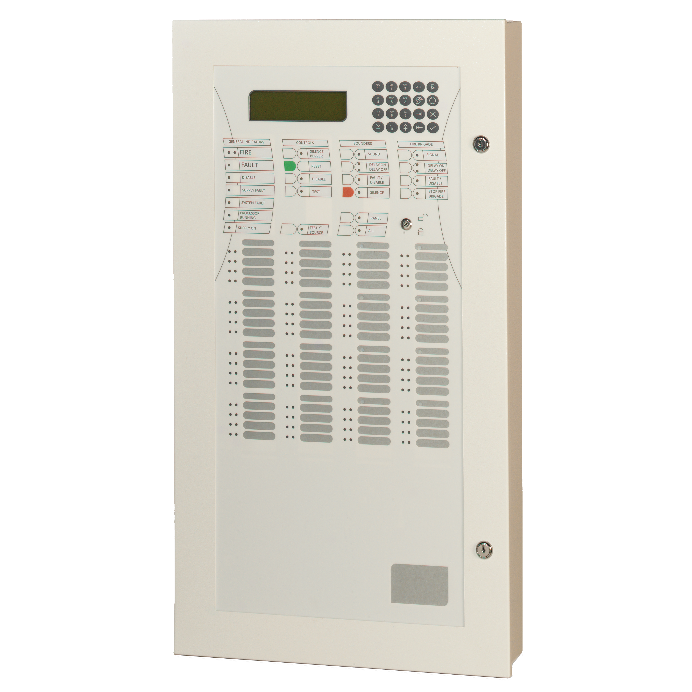 CENTRALE INCENDIU - Repetor/emulator global LCD, 16 - 64 zone, alimentare 220Vca, https:b2b.sielinvest.ro