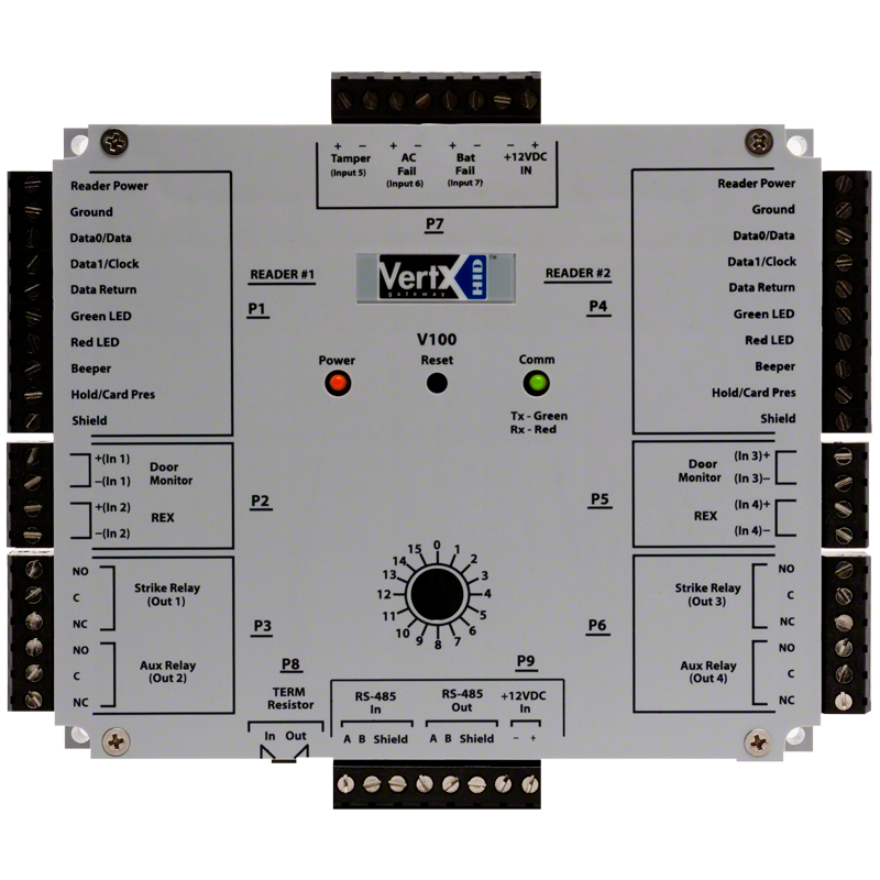 ACCESORII - Interfață ușă/cititor HID® VertX™ V100 V  / 70100AEP0N, https:b2b.sielinvest.ro