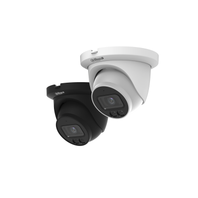 DOME IP - Camera video Dahua IP, dome, Full-color, WizSense, 2 MP, lentila fixa, lumina alba 30M, microfon, slot MicroSD, carcasa metal, IP67, PoE, https:b2b.sielinvest.ro