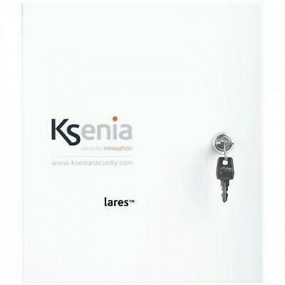 ACCESORII  - Cutie metalica Ksenia (325x440x90mm) culoare alba, inchidere laterala, siguranta fuzibila de 2A (included) si sursa de alimentare de  15 Vdc - 3,4 A, pentru centralele Lares 4.0., https:b2b.sielinvest.ro