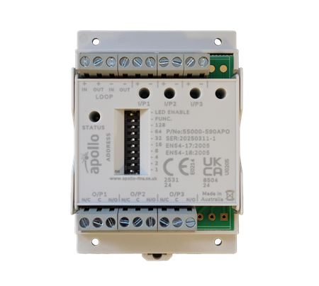 MODULE SI INTERFETE - Modul de intrare/ieșire cu 3 canale  XP95, izolator, alb, https:b2b.sielinvest.ro