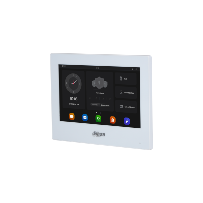 Monitor pentru videointerfon IP, ecran 7 inch TFT, slot MicroSD, touch screen, alimentare PoE sau 12V, Dahua, [3],https:b2b.sielinvest.ro
