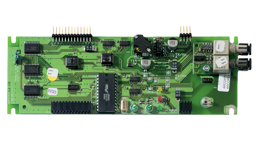 CENTRALE INCENDIU - Modul dual retea, echipat cu un port optic F/O, https:b2b.sielinvest.ro