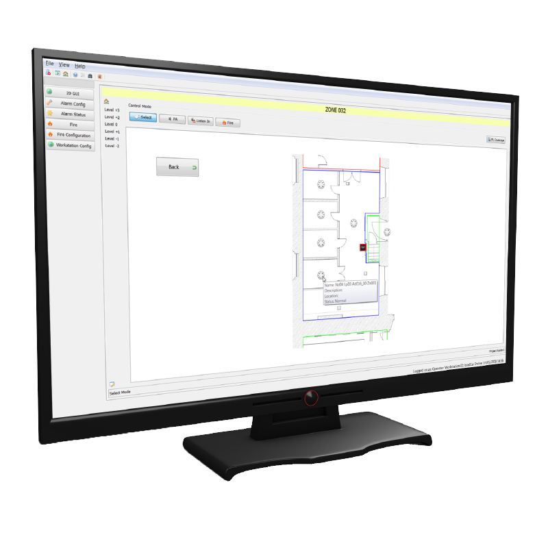 SOFTWARE - Ockular TAKTIS, Sincro,  soft grafic pentru 4 centrale, https:b2b.sielinvest.ro