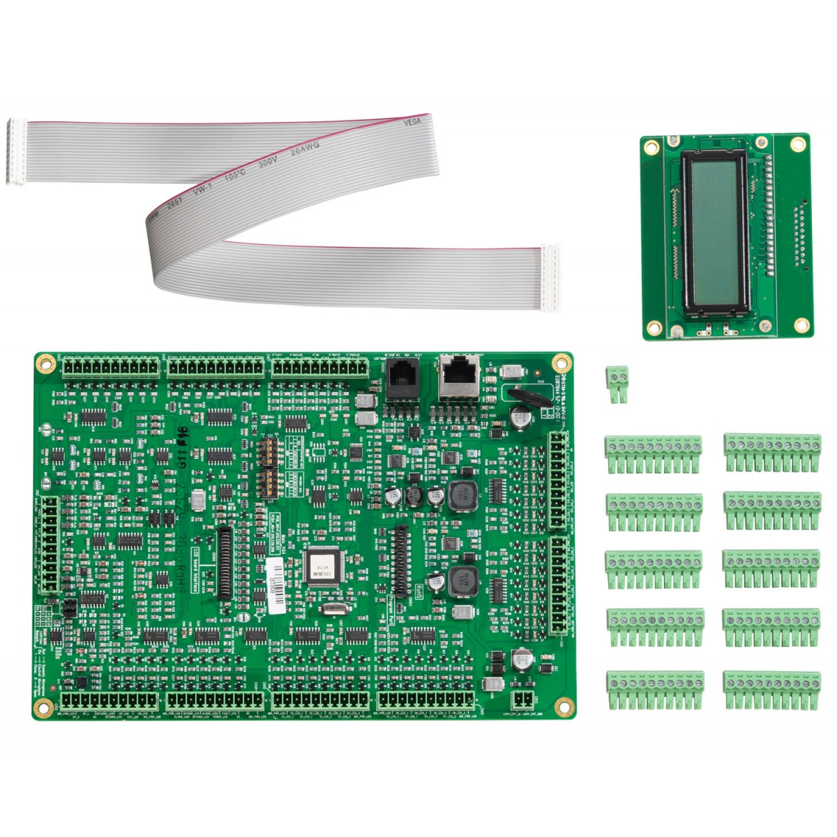 PAVIRO - Kit statie de apel - placa (PCB) statie de apel, un display LCD 122 x 32 pixeli iluminat, https:b2b.sielinvest.ro