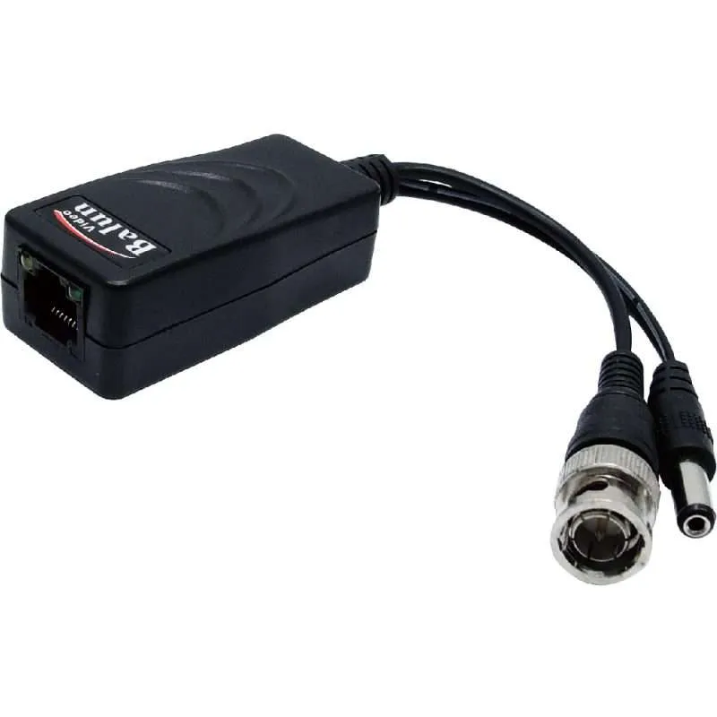 CONECTORI, MUFE si ADAPTOARE - RECEPTOR VIDEO BALUN PASIV, CU RECEPTIE ALIMENTARE, PROTEJAT LA SUPRATENSIUNI, https:b2b.sielinvest.ro