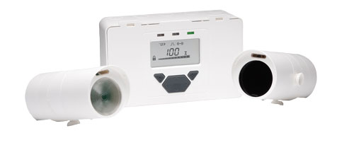 DETECTOARE - Set bariera de fum optica - emitator si receptor separate, controler cu display LCD pentru 2 unitati de detectie, https:b2b.sielinvest.ro