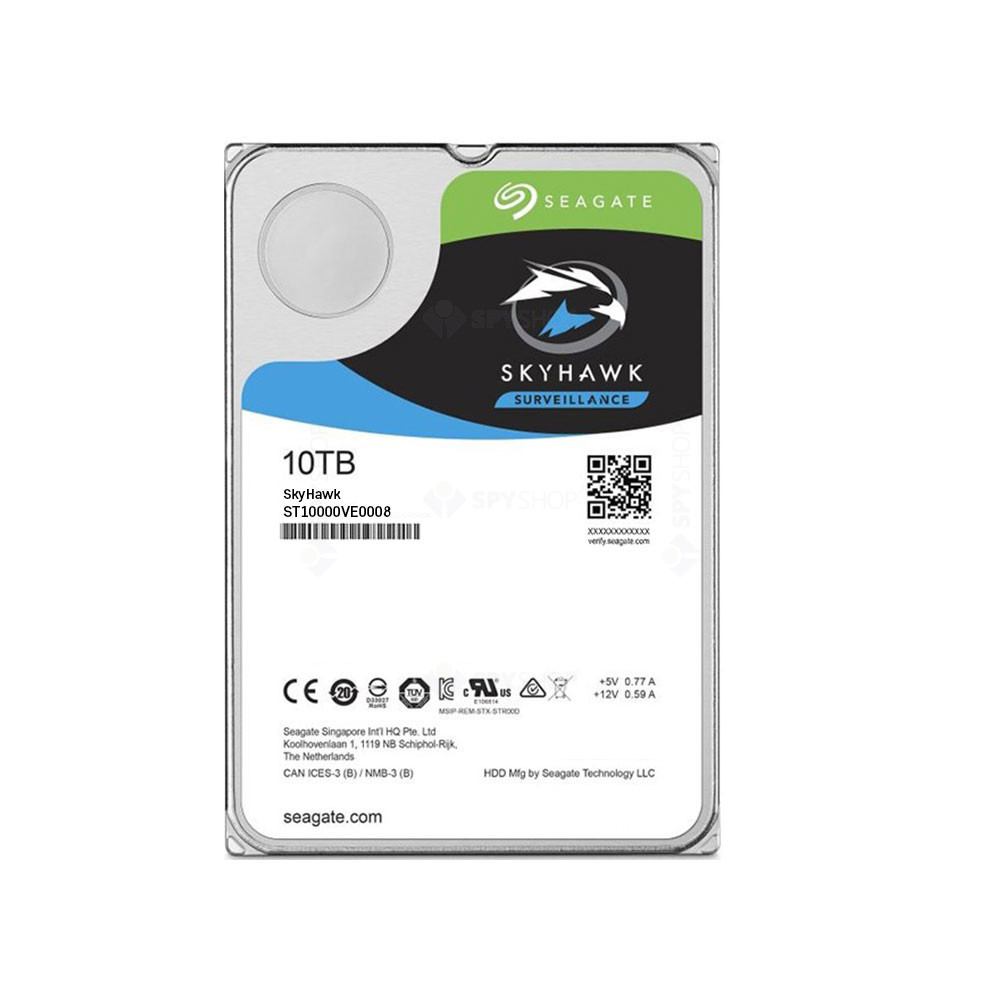 HARD DISK-URI - HDD 10TB Segate 10000G-7200RPM/256M/SATA 6Gb/s/RV Sensor, https:b2b.sielinvest.ro