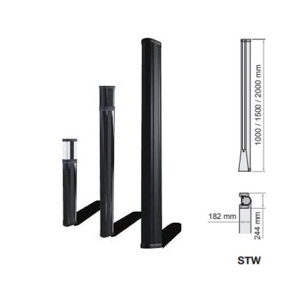 ACCESORII - Suport de podea pentru montaj bariere, 2m 180º, https:b2b.sielinvest.ro