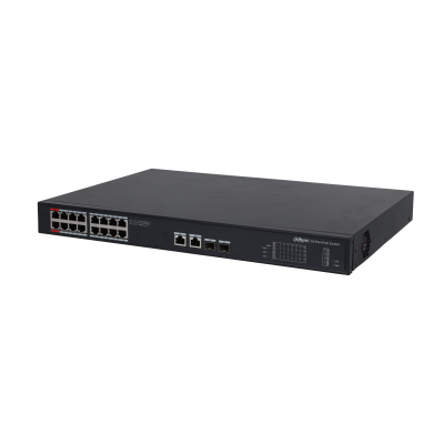 SWITCH-URI - Switch Dahua cu 20 porturi 16x PoE , accepta BT 90W, Port 1-2 90W, portul 3-16 30W, https:b2b.sielinvest.ro