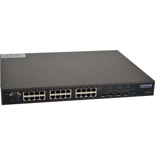 RETELISTICA - Switch PoE Ethernet cu 26 porturi, 24x 1000TX, 2x 1000FX POE+, sursă de alimentare 1000W, https:b2b.sielinvest.ro