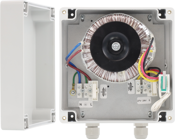 SUPRAVEGHERE VIDEO - TRANSFORMATOR IN CARCASA IP65 24VAC 4A, https:b2b.sielinvest.ro
