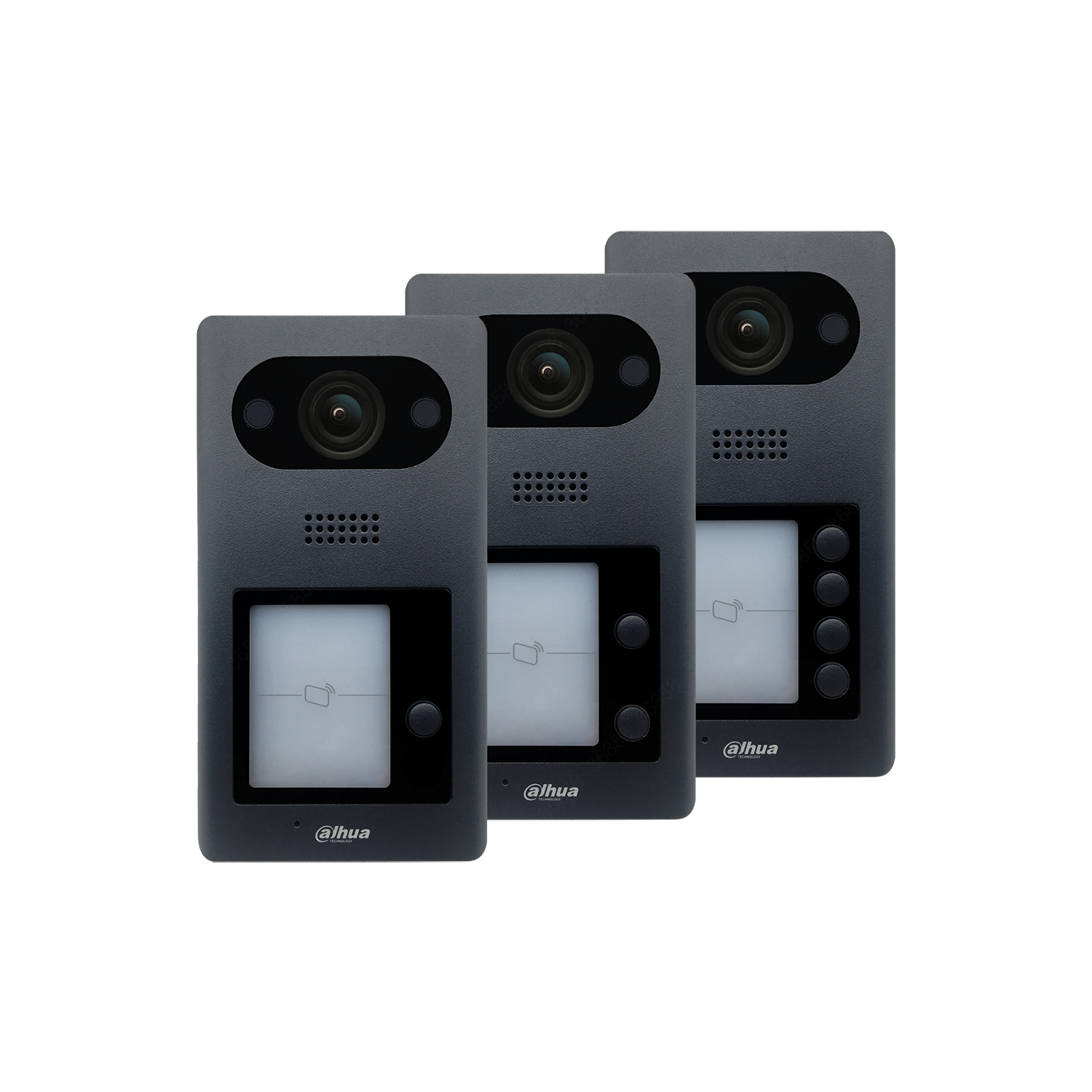 VIDEOINTERFONIE - Post Videointerfon IP pentru patru familii, exterior IP65 IK08, 2 MP, unghi 140°, https:b2b.sielinvest.ro