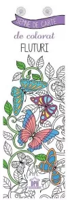 Semne de carte de colorat - Fluturi
