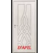 EFAPEL este usa de interior din HDF de inalta calitate,model 4534 P,culoare V (brad alb), toc reglabil 7-10 cm, dimensiune 200/60,70 sau 80 cm