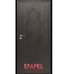 EFAPEL este usa interior HDF de inalta calitate,model 4535 P, culoare M (brad negru),toc reglabil 7-10 cm,dimensiune 200/60,70 sau 80 cm
