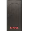 EFAPEL este usa interior HDF, model 4501 P, culoare M(brad negru), toc reg 7-10 cm,dimensiune 200/60,70 sau 80 cm