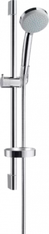 Coloana de dus Hansgrohe Croma 100 Vario 27772000, universala, 4 functii, 650 mm, pivotanta, etajera, anti-calcar, crom