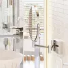 Oglinda cosmetica Hansgrohe AddStoris 41791000, 188 mm, 3X, rotativa, montare pe perete, metal, crom