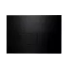 Placa de actionare WC Tece Square 9240833, dubla, orizontala, 220 x 150 mm metal, mat, negru