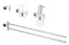 Set Grohe Essentials Master 40847001, 4 piese, fixare ascunsa, crom