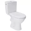 Set vas WC Cersanit Roma New, pe podea, capac, rezervor, alb, R02-019