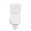 Set vas WC Cersanit Roma, pe podea, capac, rezervor, alb, R02-020