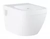 Vas WC Grohe Euro Ceramic 39538000, suspendat, evacuare orizontala, rimless, alb