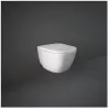 Vas WC Rack Ceramics One ONWC00003, suspendat, evacuare orizontala, pentru rezervor incastrat, rimless, alb