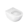 WC Ravak Chrome, suspendat, Rimless, fara capac, alb, X01535