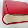 Leather Cipro album 36x36 silver application - red