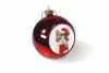 Sublimation Christmas Ball - Ø80 mm - red